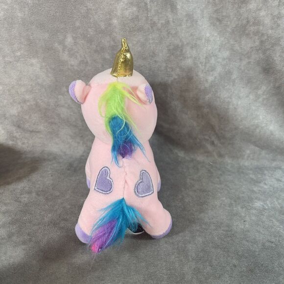 Lot Of (3) Snug a Babies Unicorn Gold Horn Mini  Plush Stuffed Animals - Picture 3 of 11